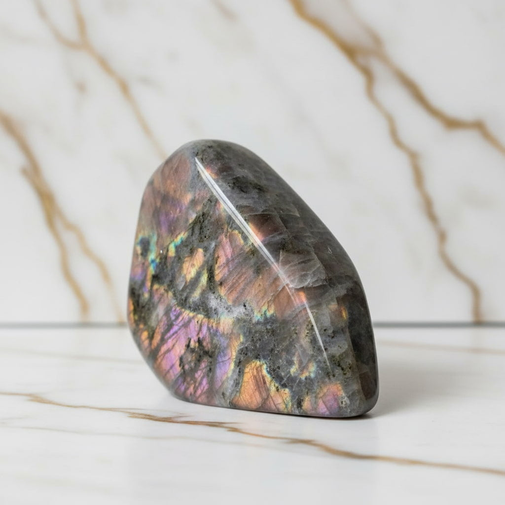 Labradorit Sunset Freiform – Ewiger Sonnenuntergang CrystalScents