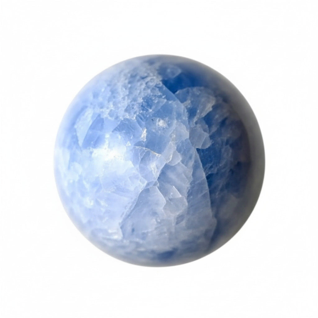 Celestit Kugel – Ruhe & Ausgeglichenheit CrystalScents
