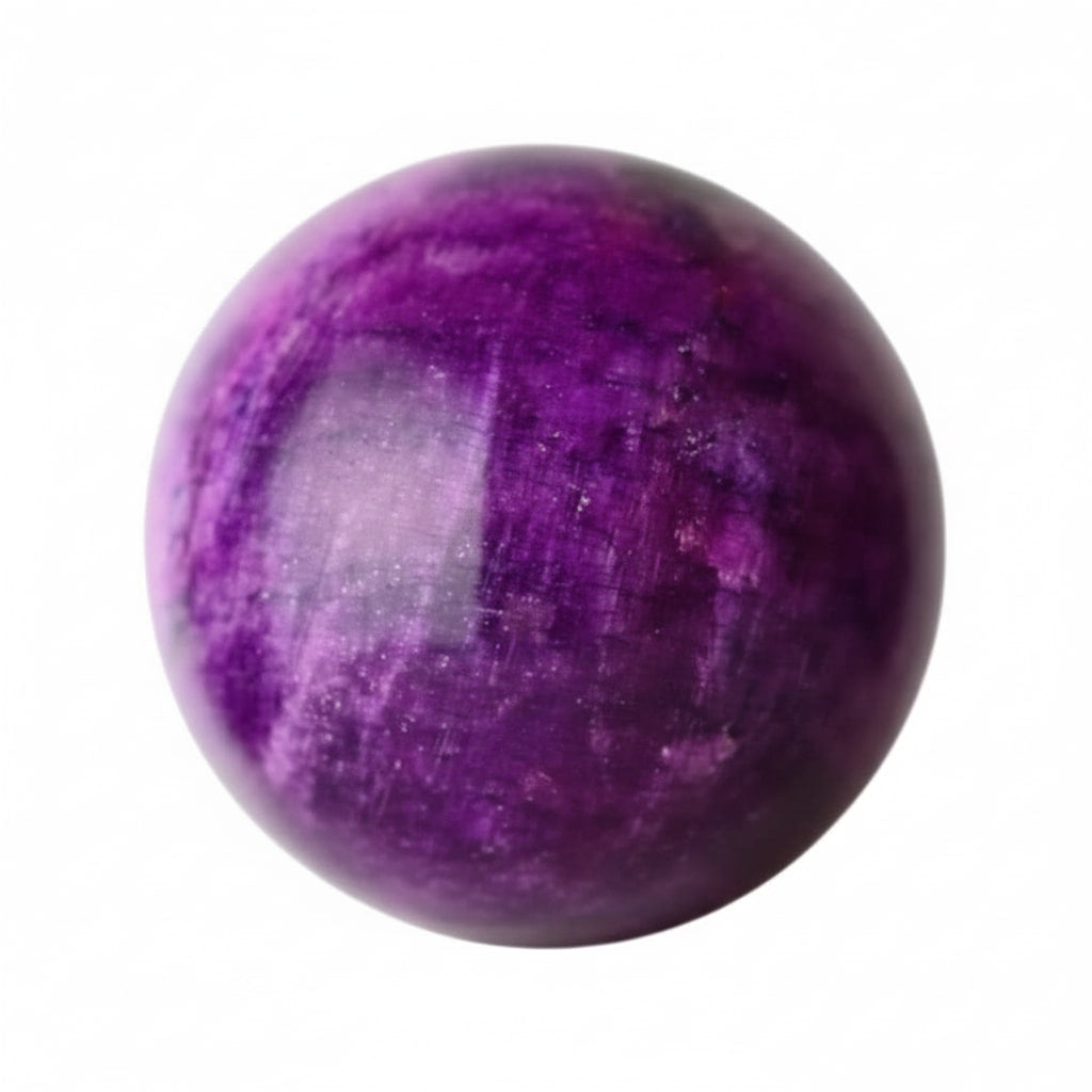 Lila Mondstein Kugel – Lila Schimmer CrystalScents