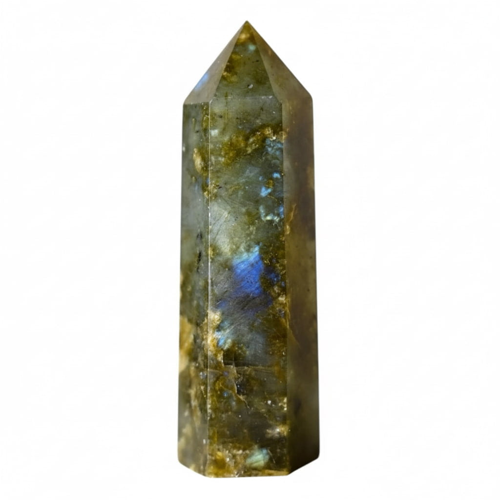 Labradorit Obelisk – Magie & Intuition CrystalScents