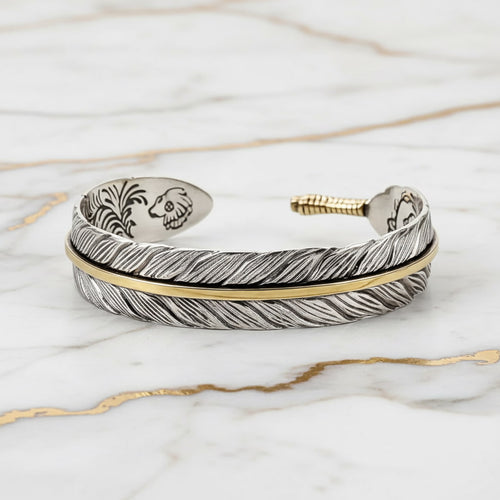 Armband Feder – Stärke & Erdung CrystalScents