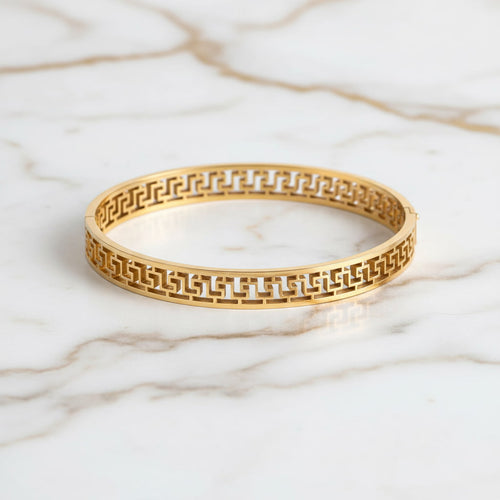 Armband - Gold mit kunstvollem Muster CrystalScents