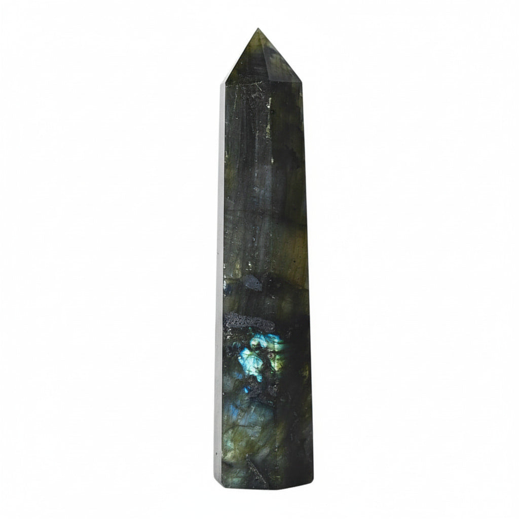 Labradorit Obelisk – Inspiration & Selbstvertrauen CrystalScents