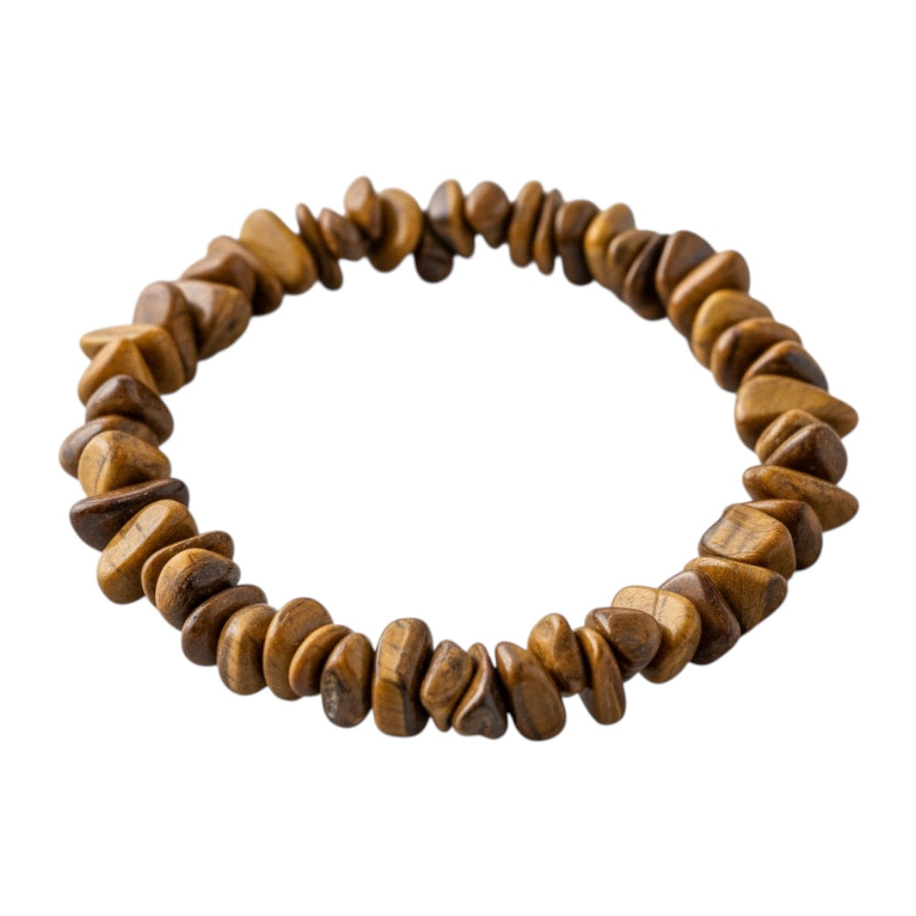 Tigerauge Splitter Armband - Erdung JETZT sichern CrystalScents