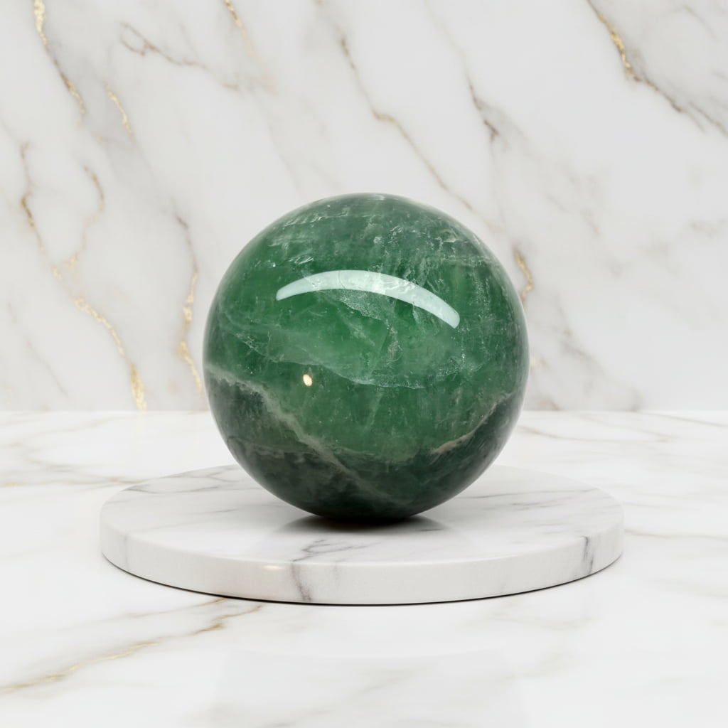 Fluorit Kugel – Energie & Fokus