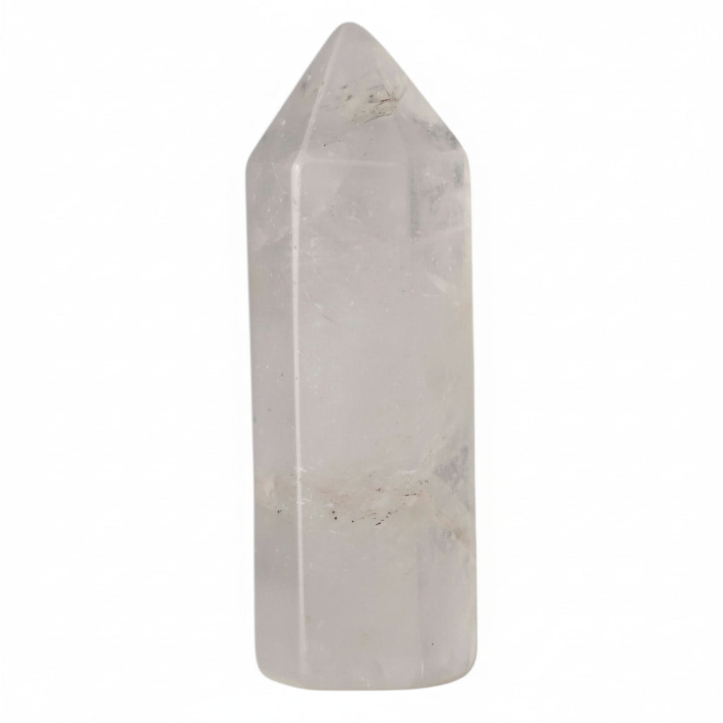 Bergkristall Mini Obelisk - stilvolles Schmuckstück