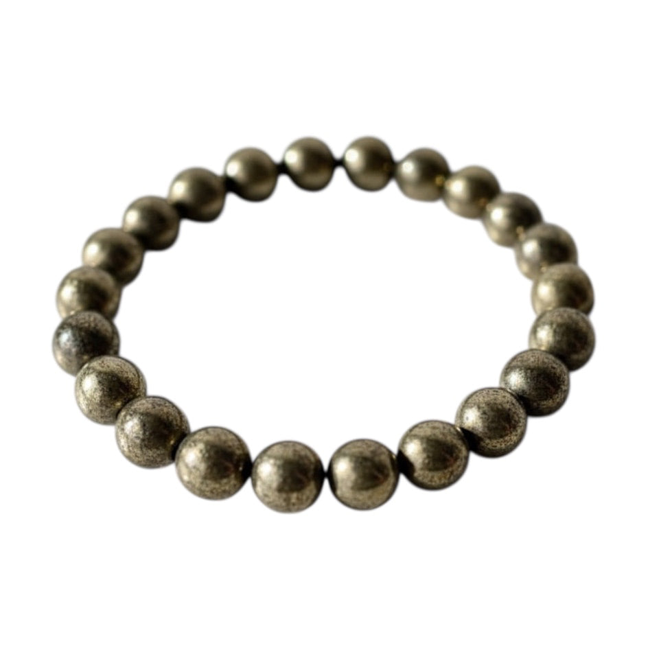 Pyrit Kugelarmband – Reichtum & Tatkraft CrystalScents