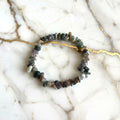 Moosachat Splitterarmband - Erdung & Ausgeglichenheit CrystalScents