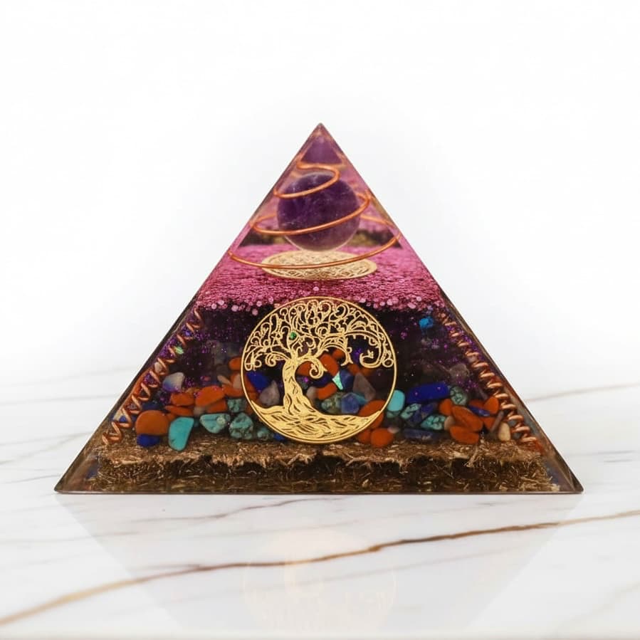 Orgonit Pyramide - Baum des Lebens