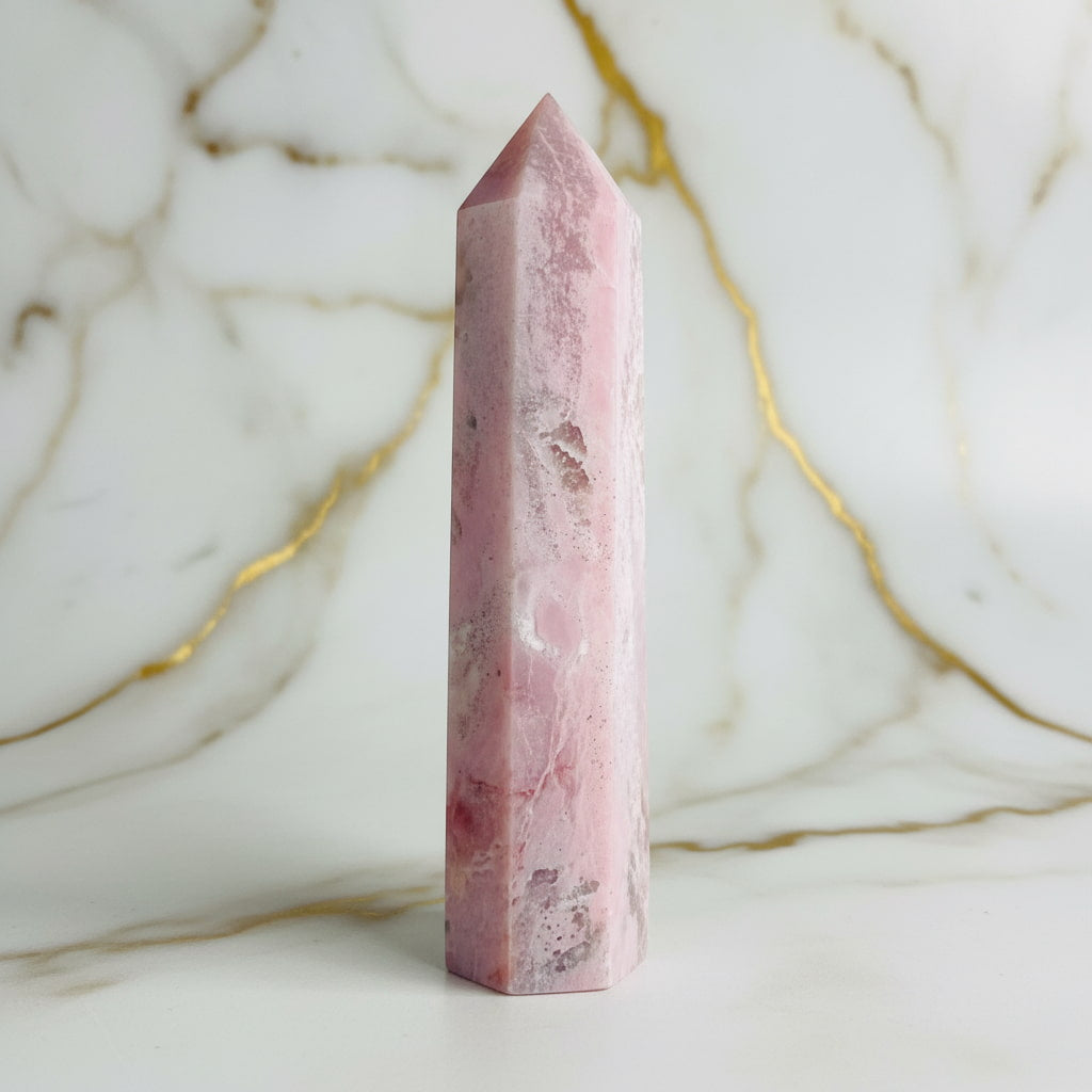 Opalit Obelisk – Energie & Ausgleich JETZT sichern CrystalScents