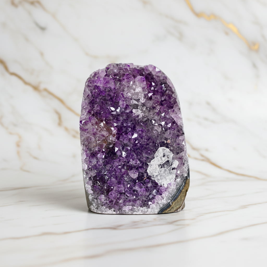 Amethystdruse - Roh & Naturbelassen CrystalScents