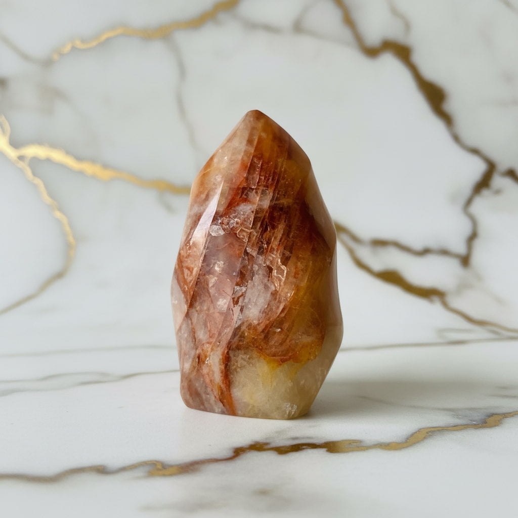 Feuerquarz Flamme – Naturjuwel in warmen Farben CrystalScents
