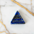 Lapislazuli Dreieck - Amulett mit Auge CrystalScents