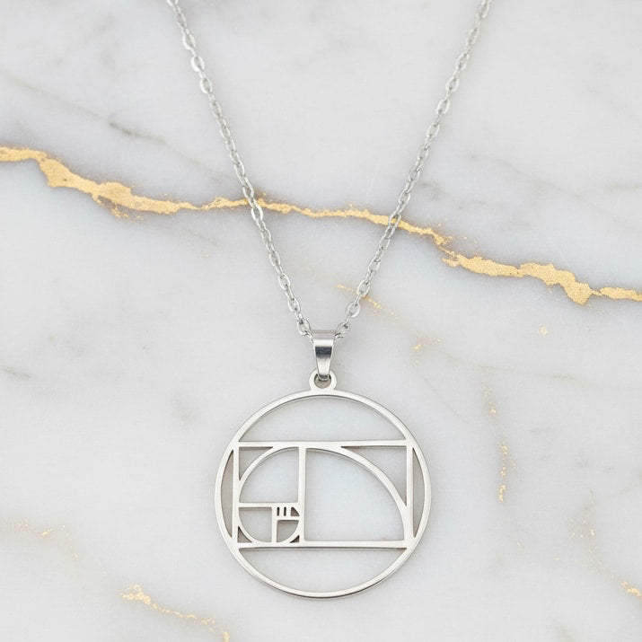 Halskette – Silber „Goldener Schnitt“ CrystalScents