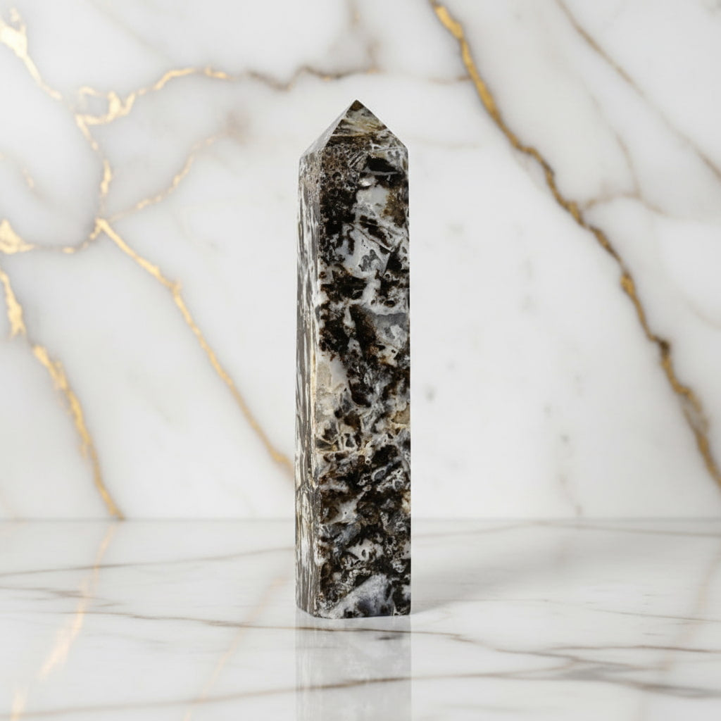 Sphalerit Obelisk – Druzy Kristallhighlight JETZT sichern CrystalScents