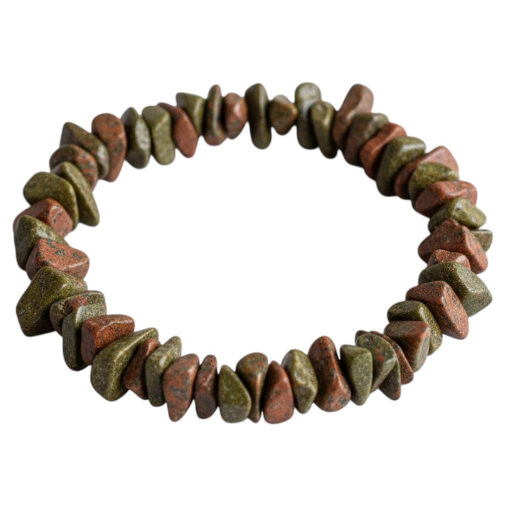 Unakit Splitterarmband - Balance & Konzentration CrystalScents