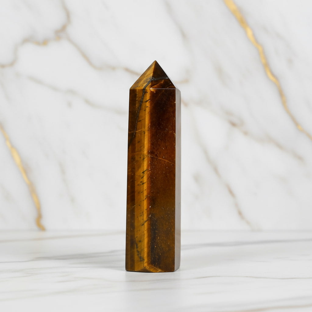 Tigerauge Obelisk - Energie & Harmonie CrystalScents
