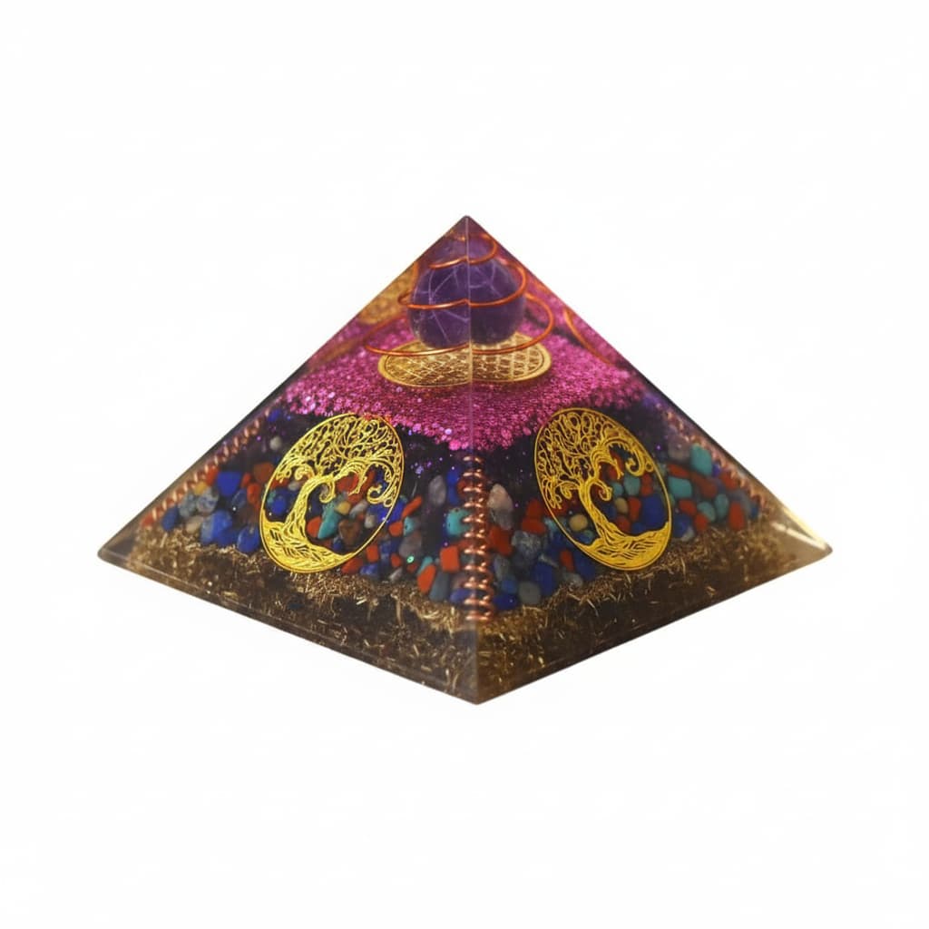 Orgonit Pyramide - Baum des Lebens CrystalScents