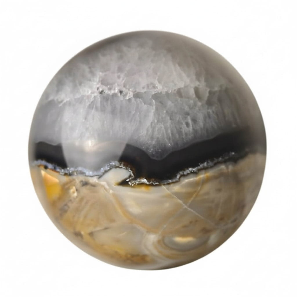 Achat Kugel – Leuchtendes Dekorationsjuwel