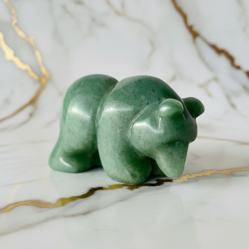 Aventurin Bär – Charmantes Kristallobjekt CrystalScents