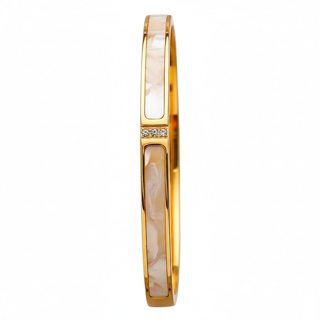 Armband mit Perlmutt in Gold – für stilvolle Momente CrystalScents