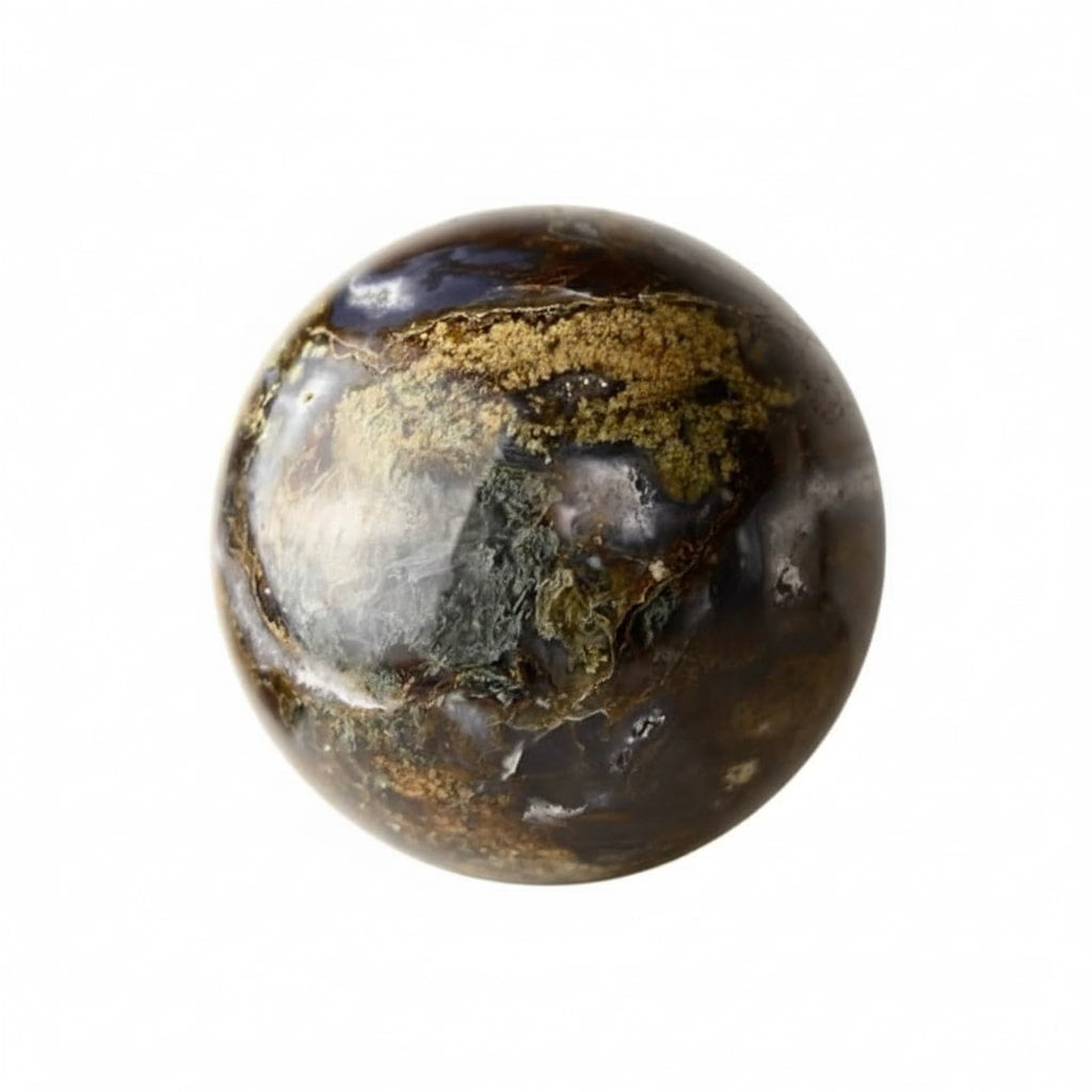 Moosachat Kugel – Naturnahes Wohnhighlight