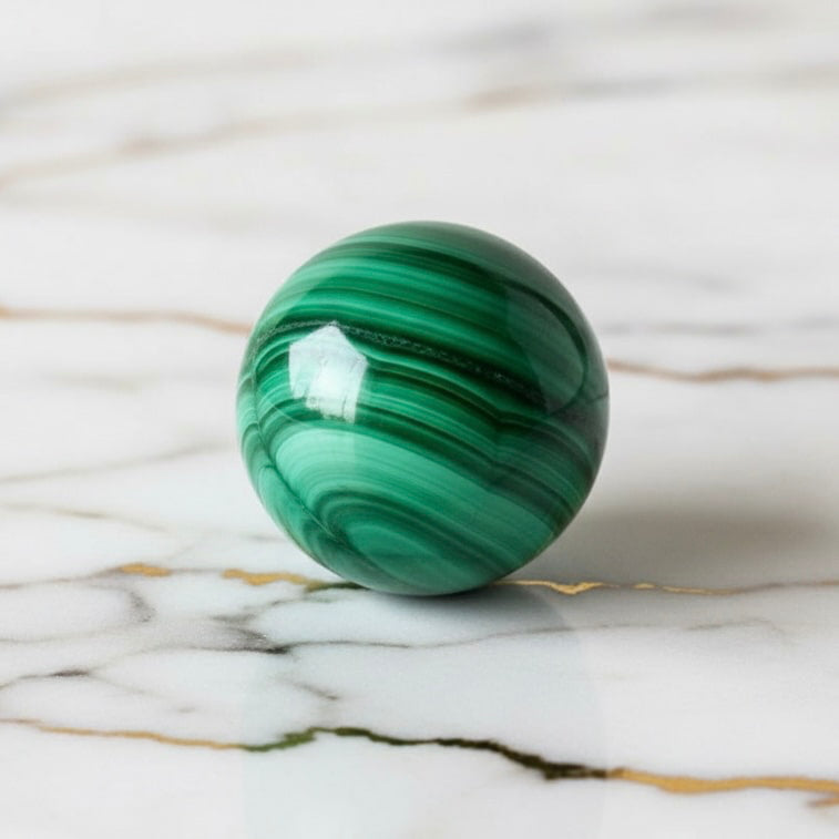 Malachit Kugel – Harmonie & Schutz JETZT sichern CrystalScents