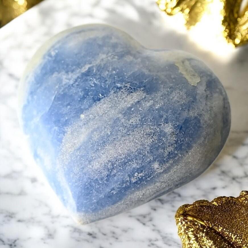 Celestit Herz – sanfte Energie für innere Ruhe und Ausgeglichenheit
