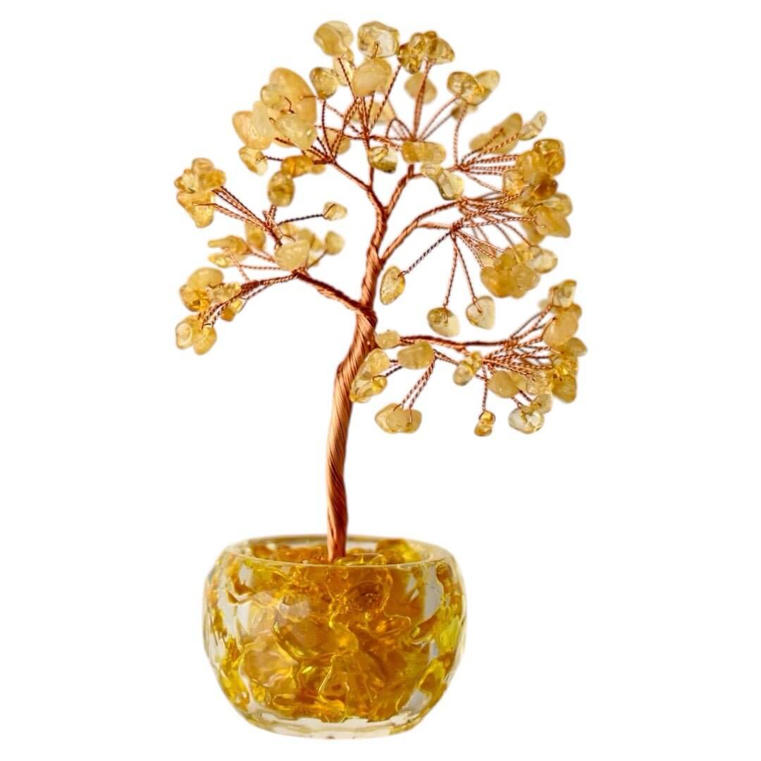 Citrin Baum – Ausdrucksstarkes Edelsteinstück für Harmonie und Licht im Raum