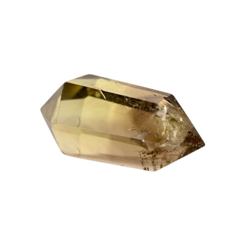 Citrin Doppelender – Strahlendes Naturjuwel in sonnigem Gelb für stilvolle Akzente