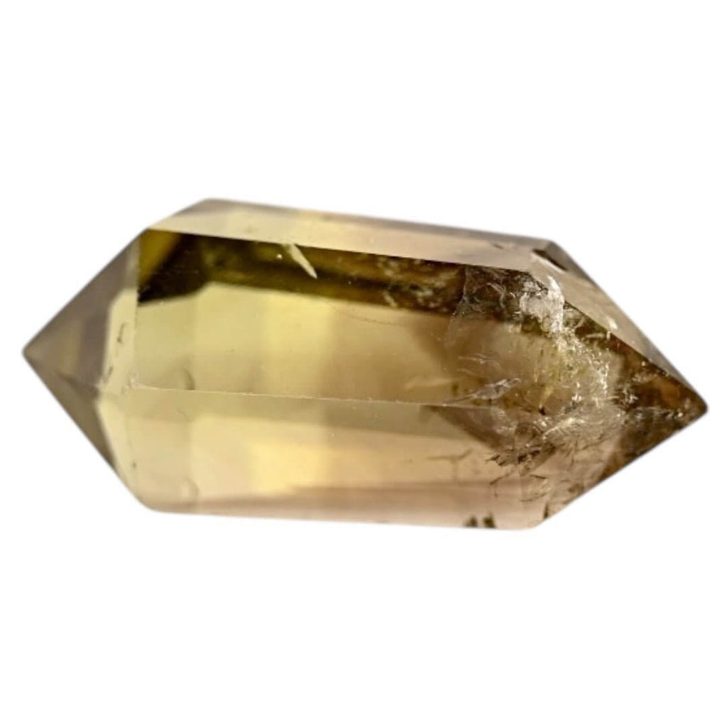 Citrin Doppelender – Strahlendes Naturjuwel in sonnigem Gelb für stilvolle Akzente