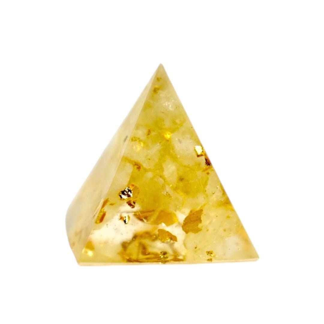 Edelstein Pyramide Citrin - Für positive Leuchtkraft