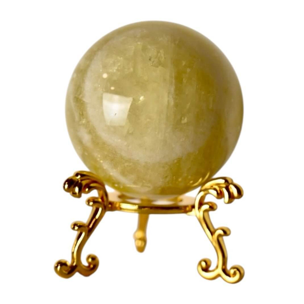 Strahlende Citrin Kugel – Kraftvoller Edelstein für Optimismus und Lebensfreude