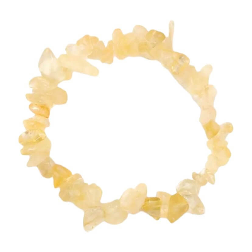 Citrin Splitterarmband - Lebensfreude & Energie