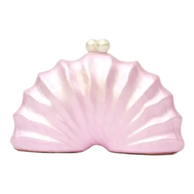 Zauberhafte Perlmutt-Clutch in Rosa – elegantes Accessoire für besondere Anlässe