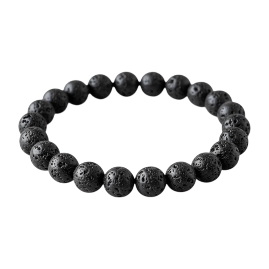 Vulkanstein Kugelarmband - Erdung & innere Stärke