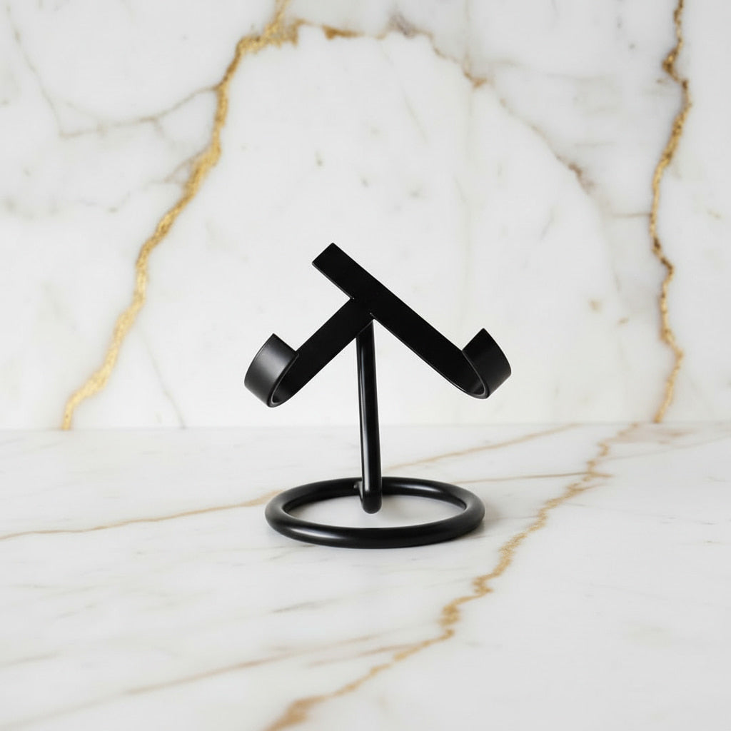 Kristallhalter schwarz – stilvolle Präsentation für deine Kristalle