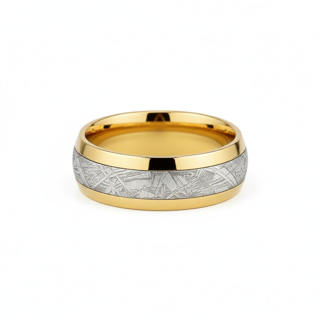 Ring mit harmonischem Silber-Gold-Mix – für elegante Akzente CrystalScents