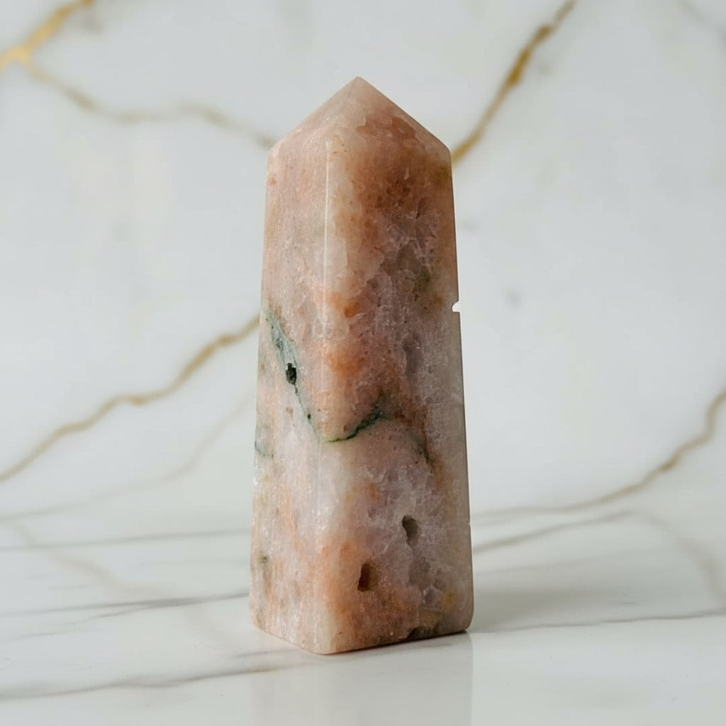 Amethyst Obelisk rosa – Sanft & einzigartig CrystalScents