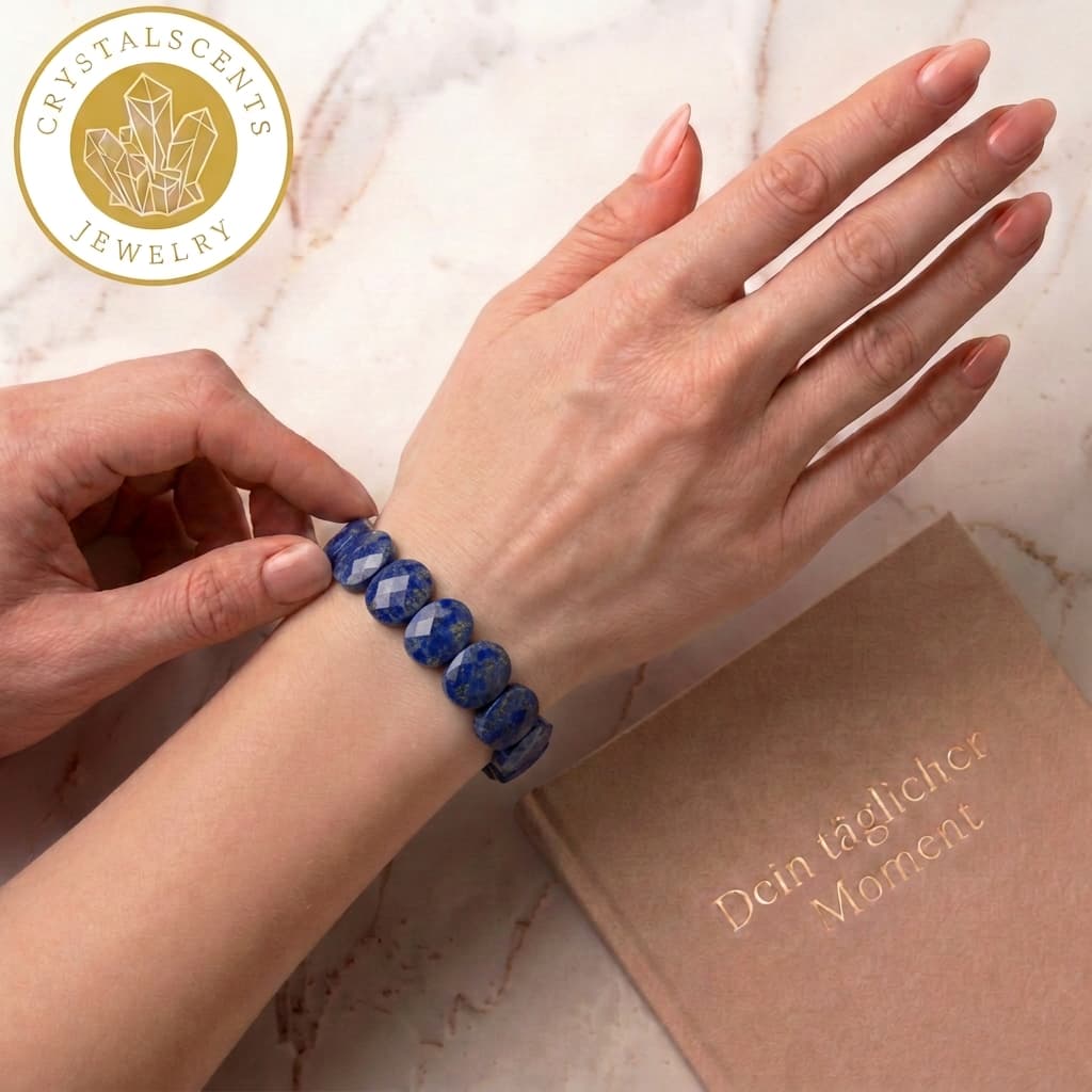 Lapislazuli Facettenarmband – Faszination & Eleganz