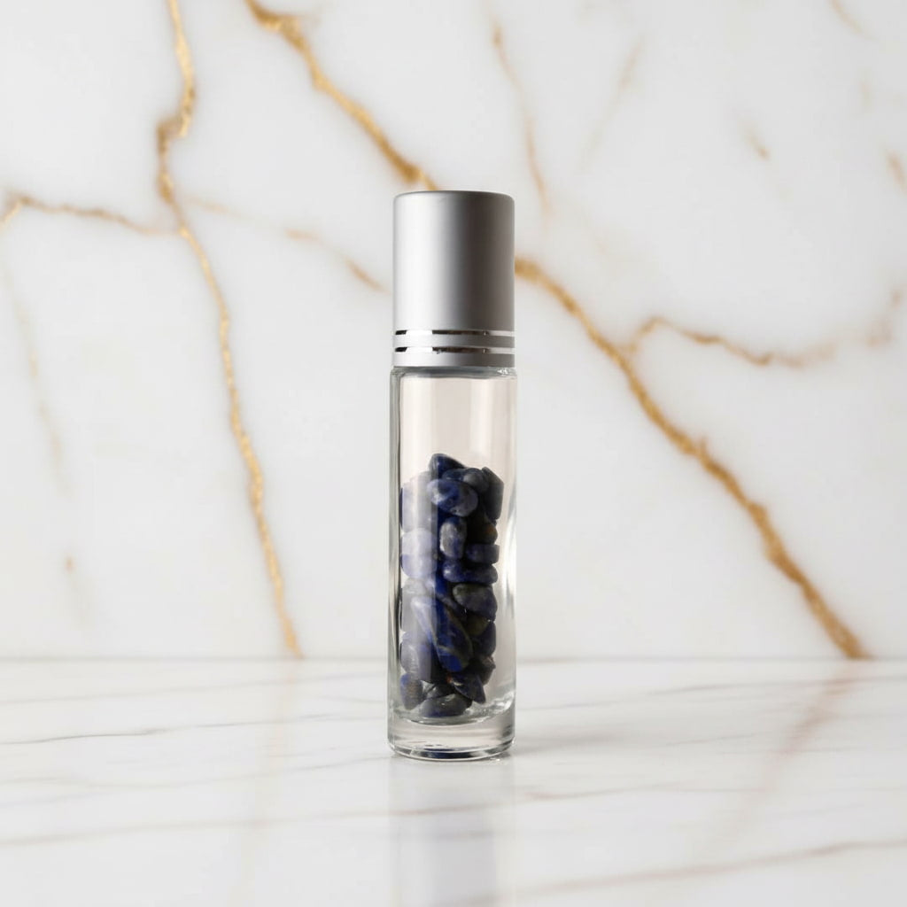 Sodalit Ölroller – praktische Größe JETZT sichern CrystalScents