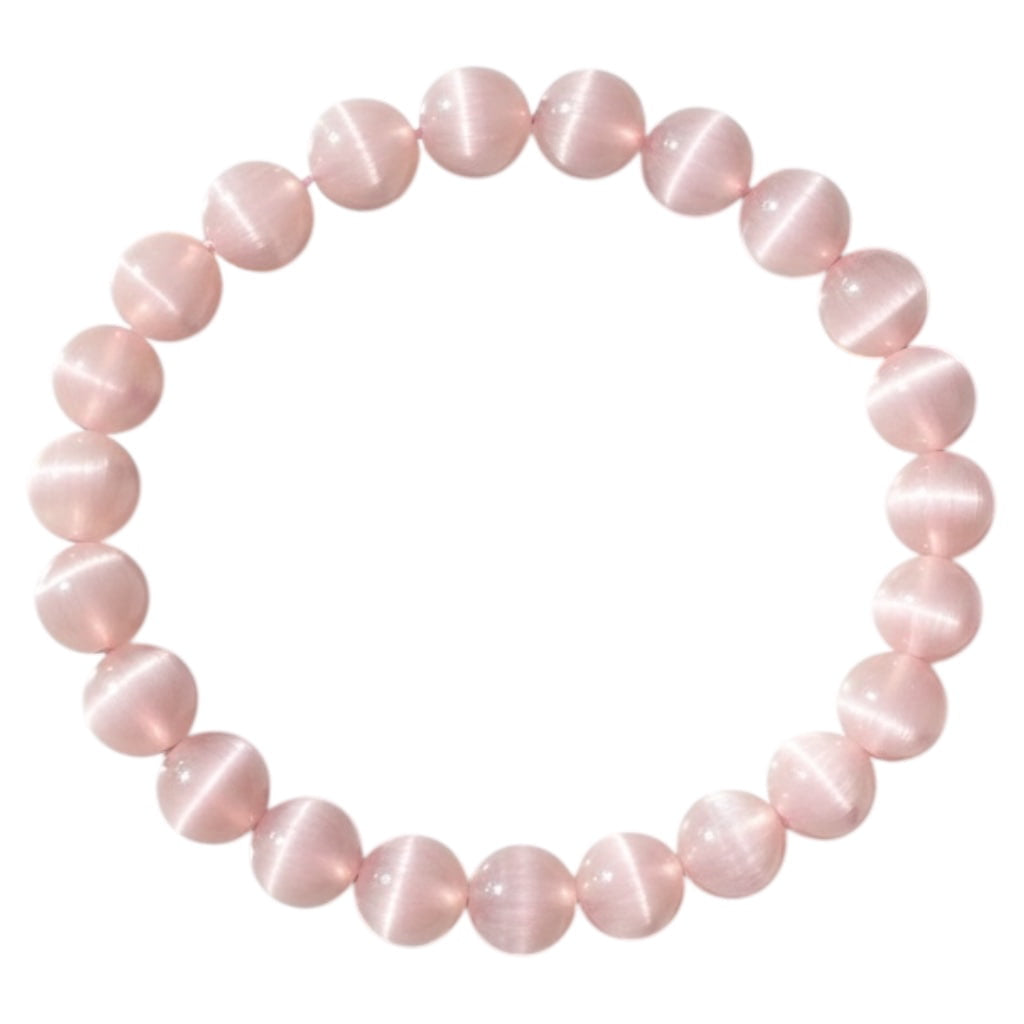 Katzenauge Kugelarmband - Zarter Lichtreflex CrystalScents