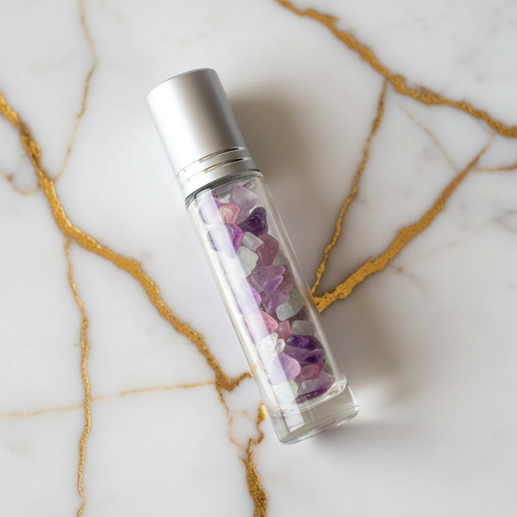 Fluorit Ölroller - Handlich & Natürlich CrystalScents