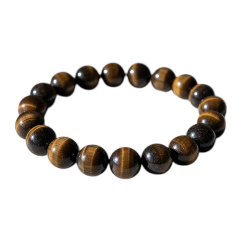 Tigerauge Kugelarmband - Dunkle Magie CrystalScents