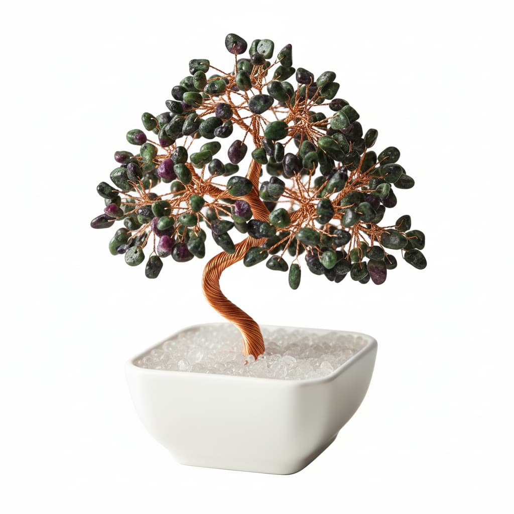 Rubin Zoisit Baum - Vitalität & Kreativität CrystalScents