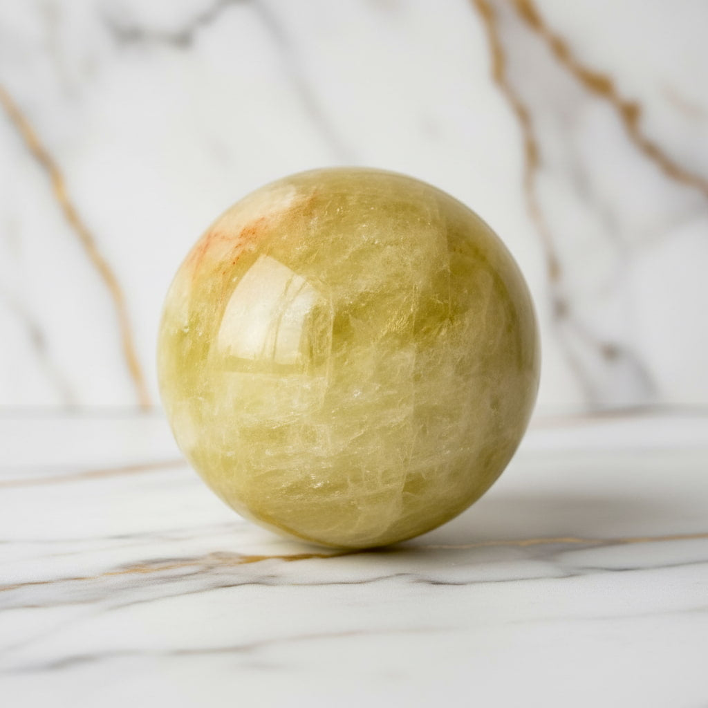 Citrin Kugel – Energie & innere Wärme