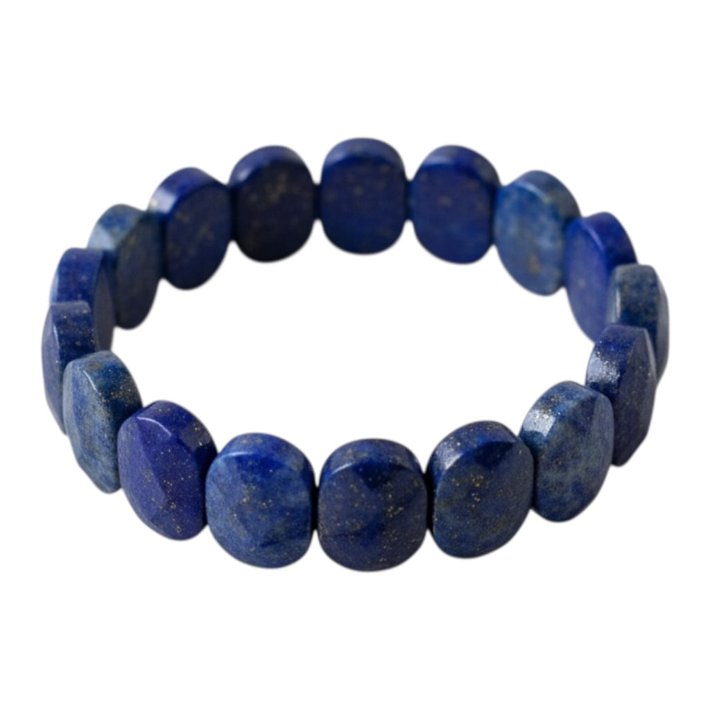 Lapislazuli Facettenarmband – Faszination & Eleganz