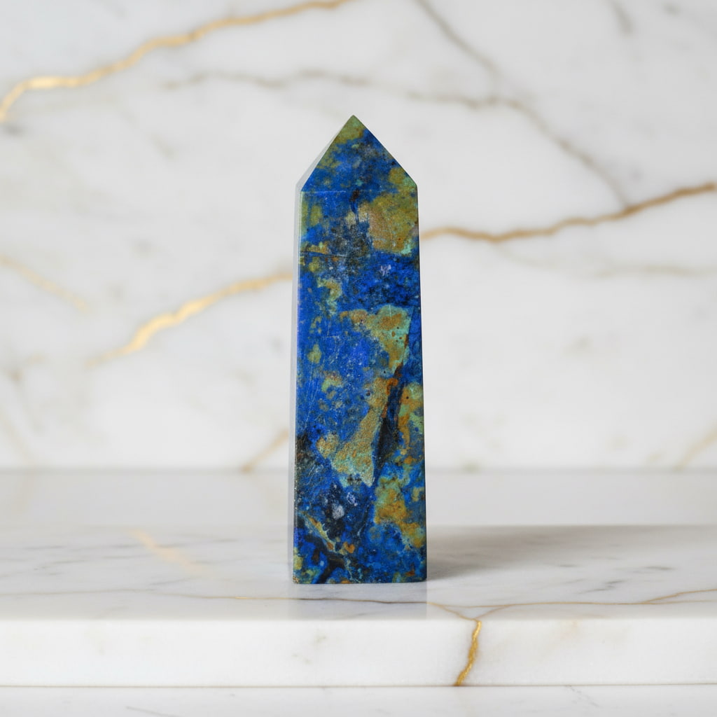 Phönix Lapislazuli Obelisk – Ausstrahlung & Balance CrystalScents