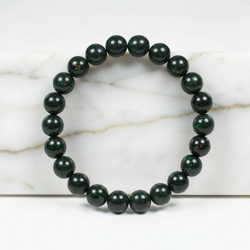 Schwarzes Opal Kugelarmband – Energie & Seltenheit CrystalScents