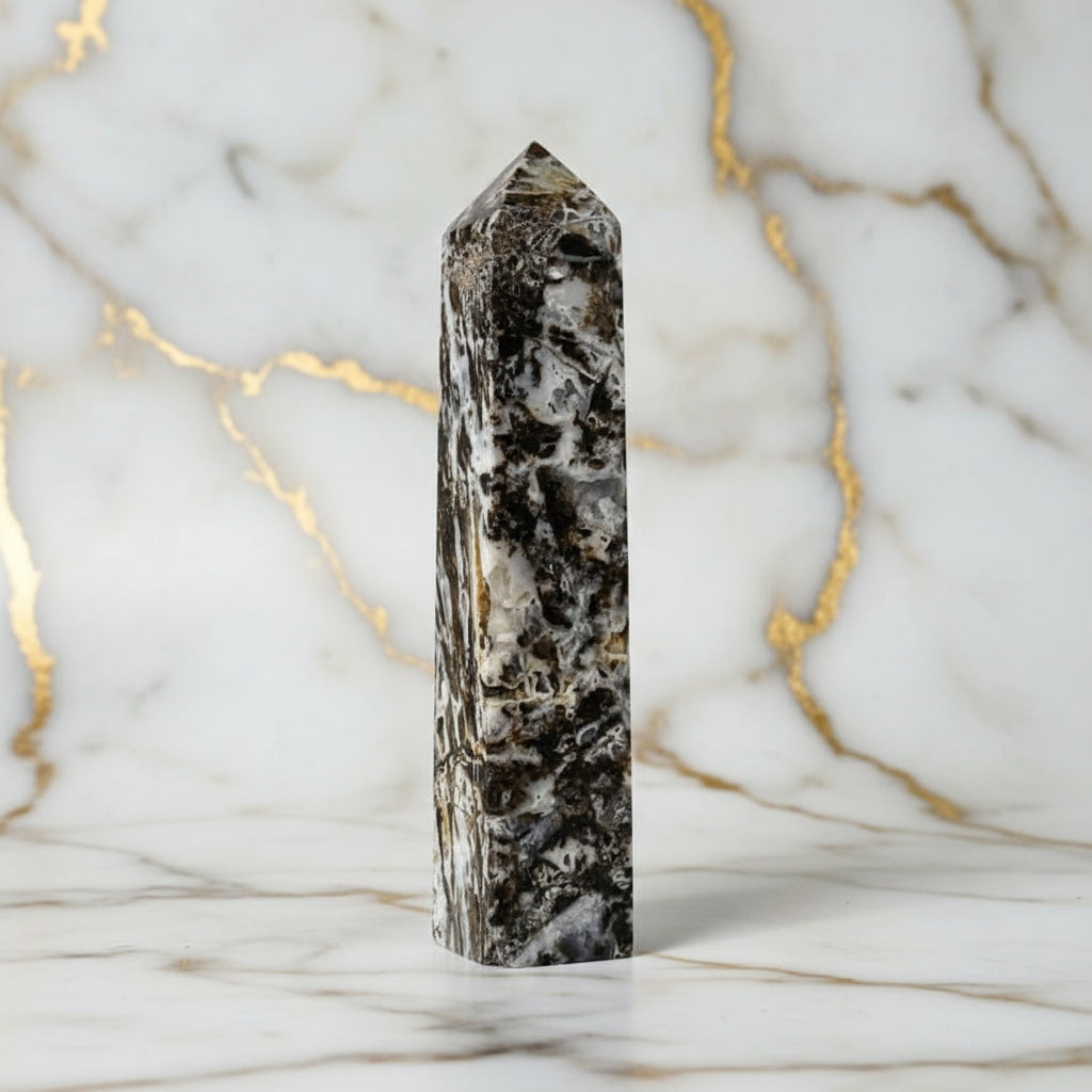 Sphalerit Obelisk – Druzy Kristallhighlight JETZT sichern CrystalScents